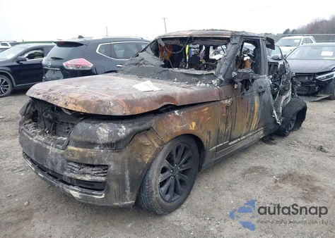 2017 Land Rover Range Rover 3.0L V6 Turbocharged Diesel Hse Td6 z USA, uszkodzony, nr VIN SALGS2FK5HA324783